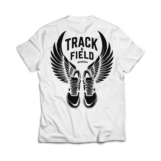 Track Wings - T-Shirt - White